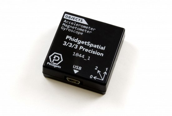 PhidgetSpatial Precision 0/0/3 - P/N 1044_1B (Image licensed by Phidgets under CC BY-NC-ND 3.0)