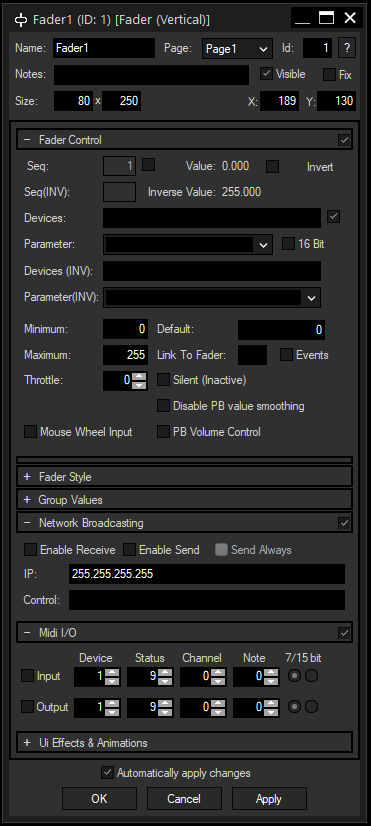 WD_Fader-Configuration